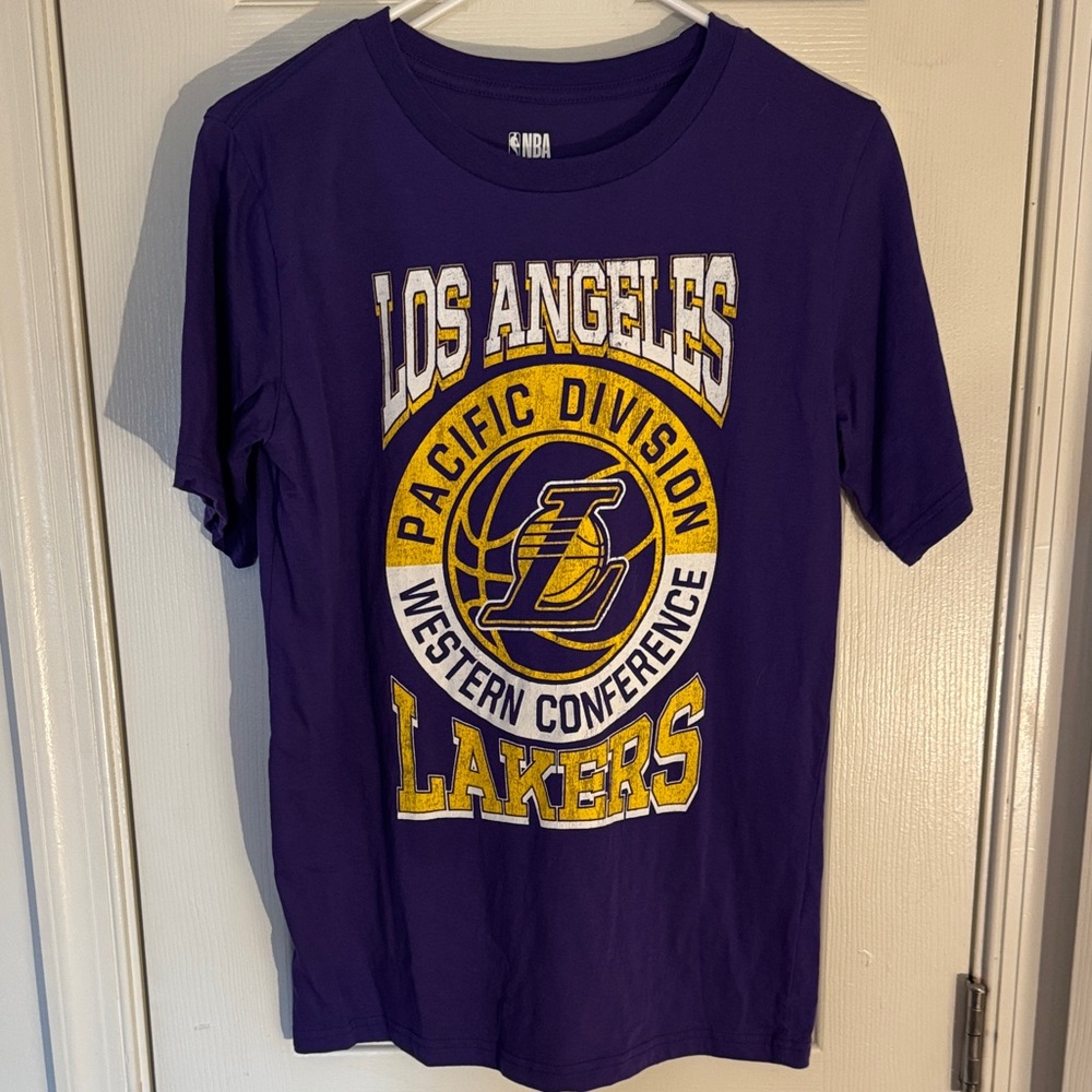 Youth NBA Los Angeles Lakers Purple and Gold Tee